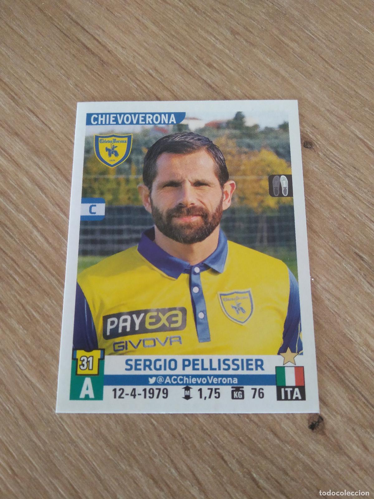 Cromos de F&uacute;tbol: 118 PELLISSIER CHIEVOVERONA CROMO FUTBOL PANINI LIGA ITALIA 15-16 CALCIATORI 2015-2016 SERIE A