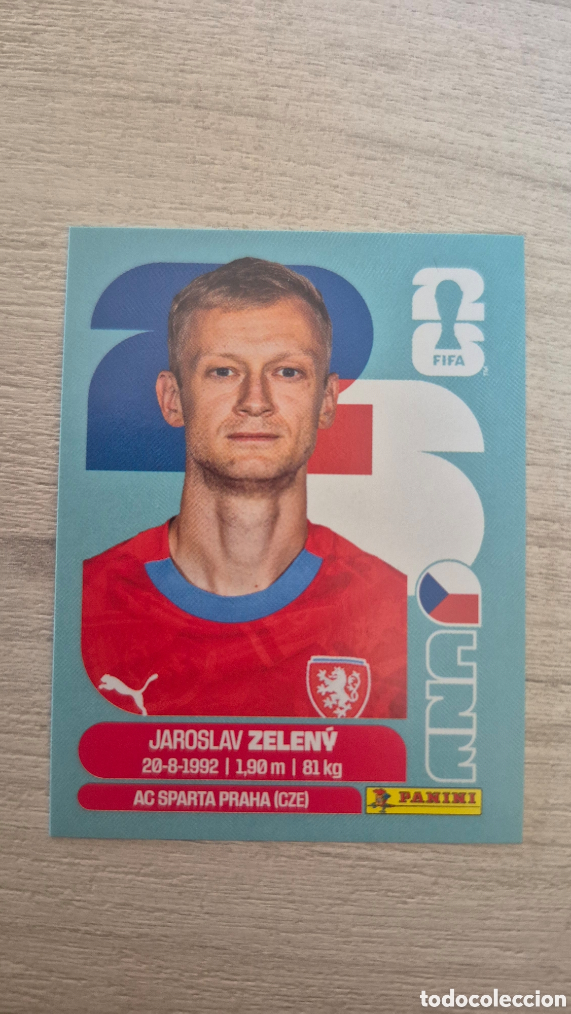Figurine di Calcio: CZE6 Zelen&yacute; FIFA World Cup 2026