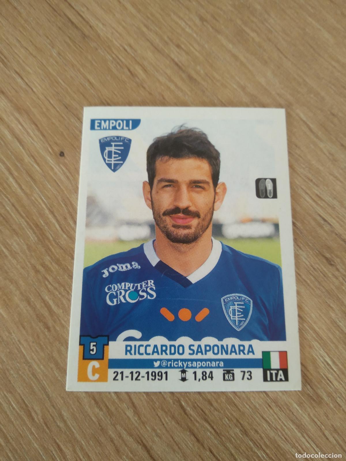 Cromos de F&uacute;tbol: 142 RICCARDO SAPONARA EMPOLI CROMO FUTBOL PANINI LIGA ITALIA 15-16 CALCIATORI 2015-2016 SERIE A