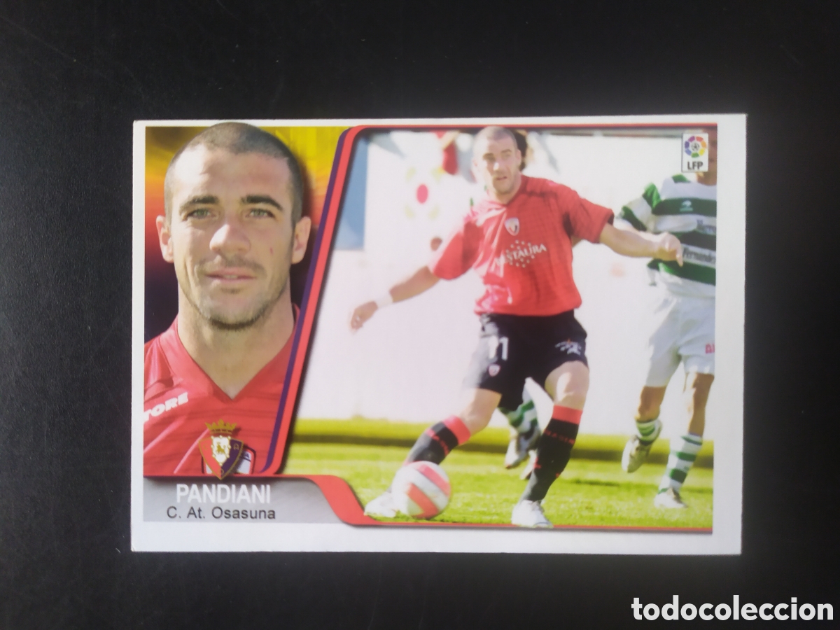 Cromos de F&uacute;tbol: Mundicromo ediciones estadio 2007 2008 07 08 Pandiani n&deg; 252 Osasuna
