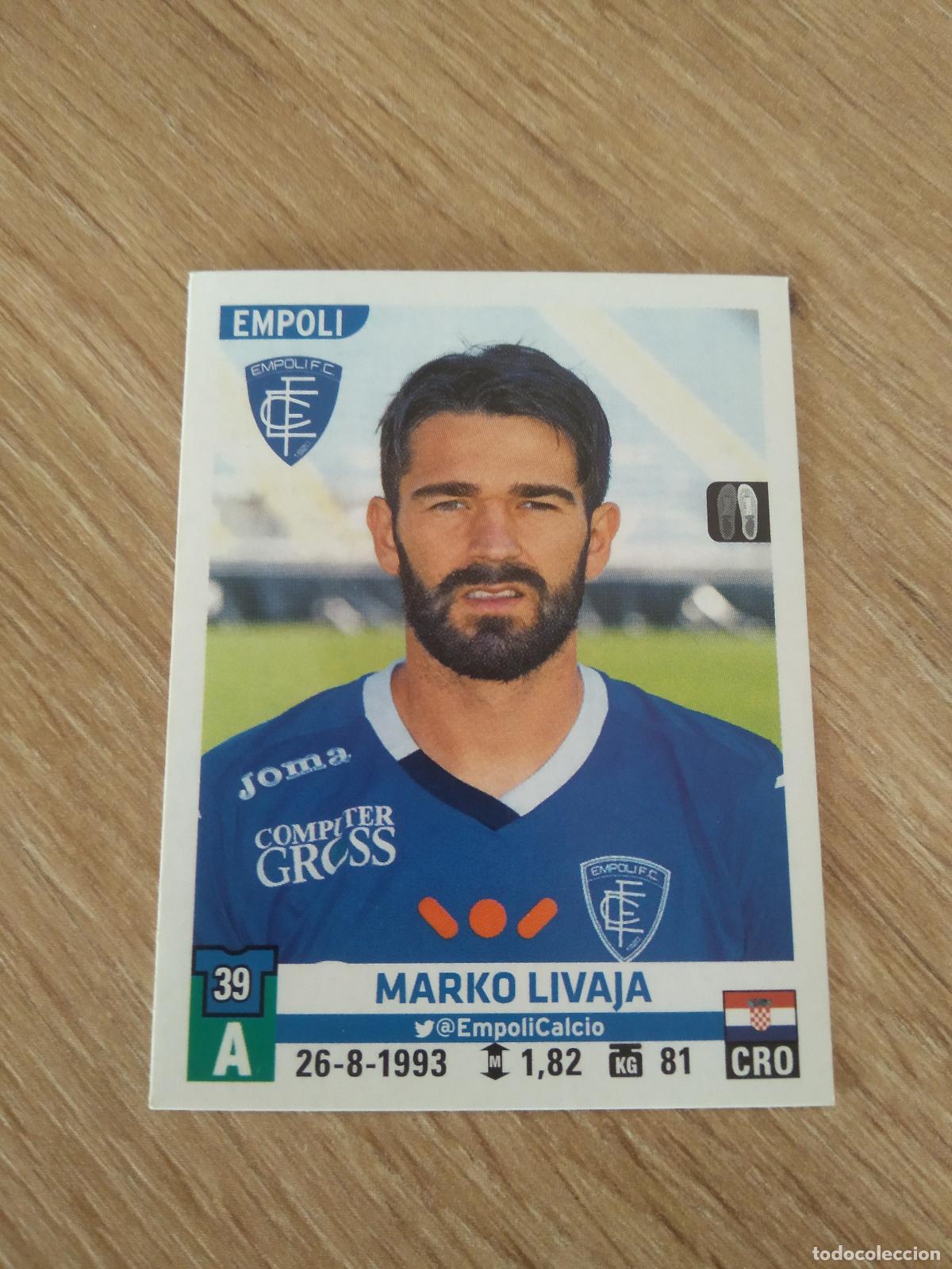 Cromos de F&uacute;tbol: 144 MARKO LIVAJA EMPOLI CROMO FUTBOL PANINI LIGA ITALIA 15-16 CALCIATORI 2015-2016 SERIE A