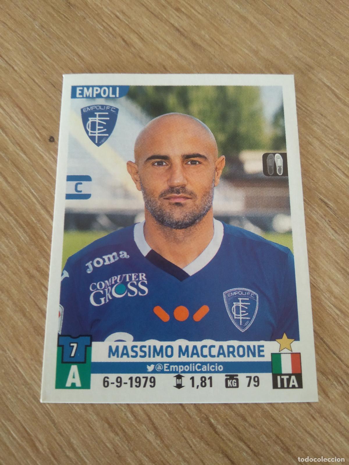 Cromos de F&uacute;tbol: 147 MASSIMO MACCARONE EMPOLI CROMO FUTBOL PANINI LIGA ITALIA 15-16 CALCIATORI 2015-2016 SERIE A
