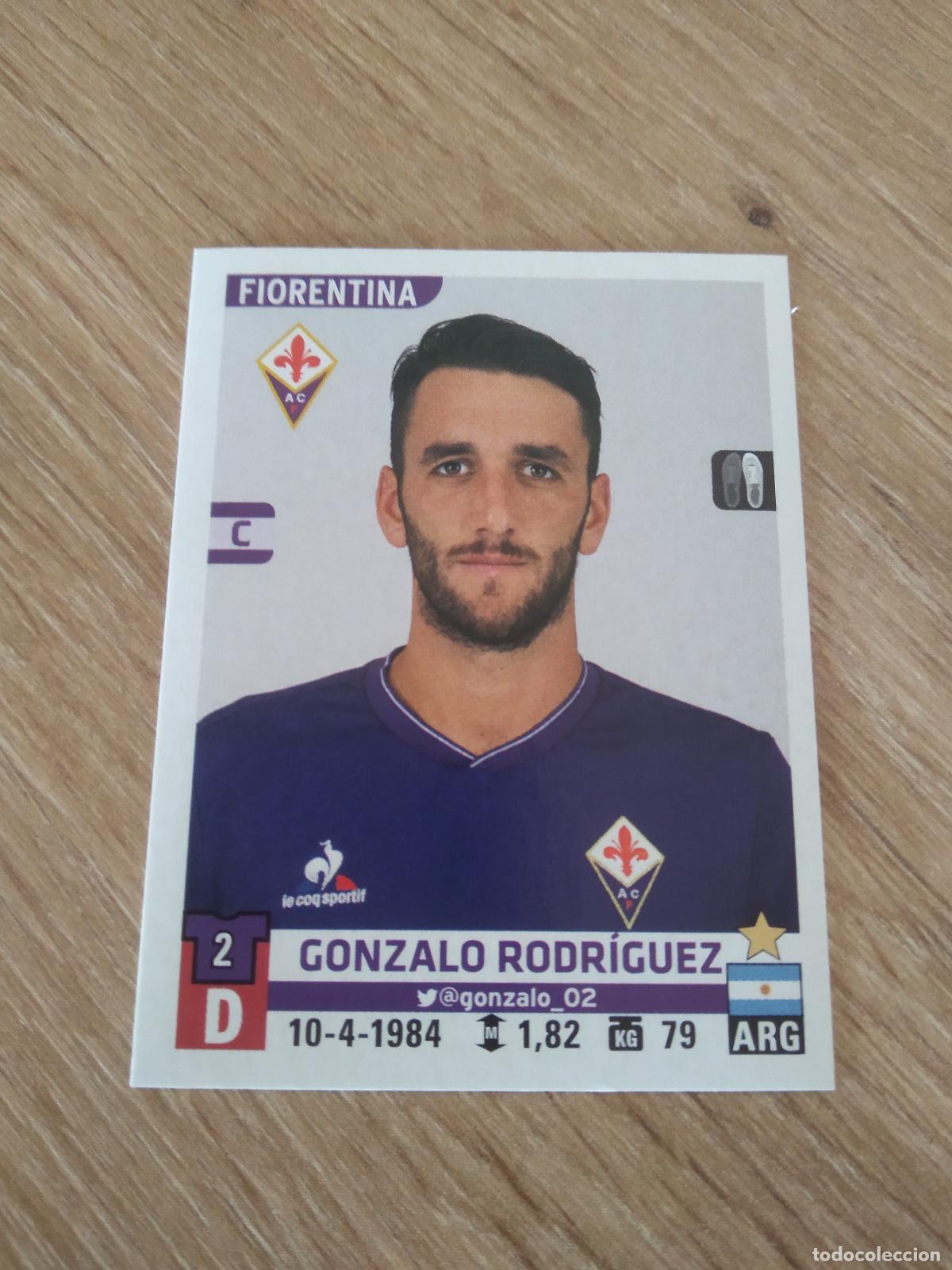 Cromos de F&uacute;tbol: 157 GONZALO RODRIGUEZ FIORENTINA CROMO FUTBOL PANINI LIGA ITALIA 15-16 CALCIATORI 2015-2016 SERIE A