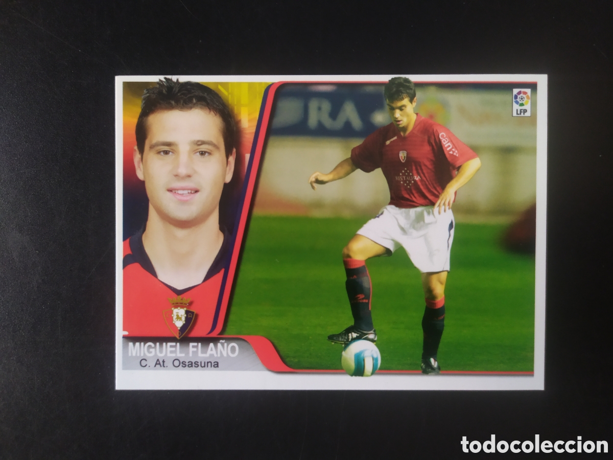 Cromos de F&uacute;tbol: Mundicromo ediciones estadio 2007 2008 07 08 Miguel Fla&ntilde;o n&deg; 245 Osasuna