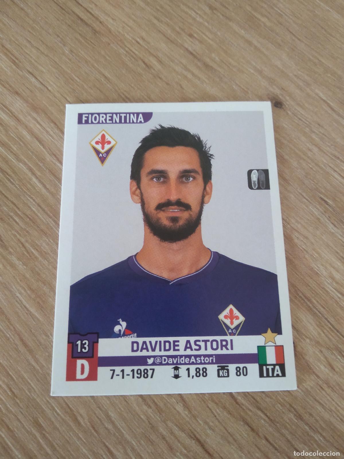Cromos de F&uacute;tbol: 159 DAVIDE ASTORI FIORENTINA CROMO FUTBOL PANINI LIGA ITALIA 15-16 CALCIATORI 2015-2016 SERIE A