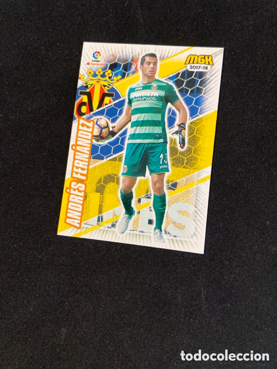 Cromos de F&uacute;tbol: ANDRES FERNANDEZ 516 (VILLARREAL)