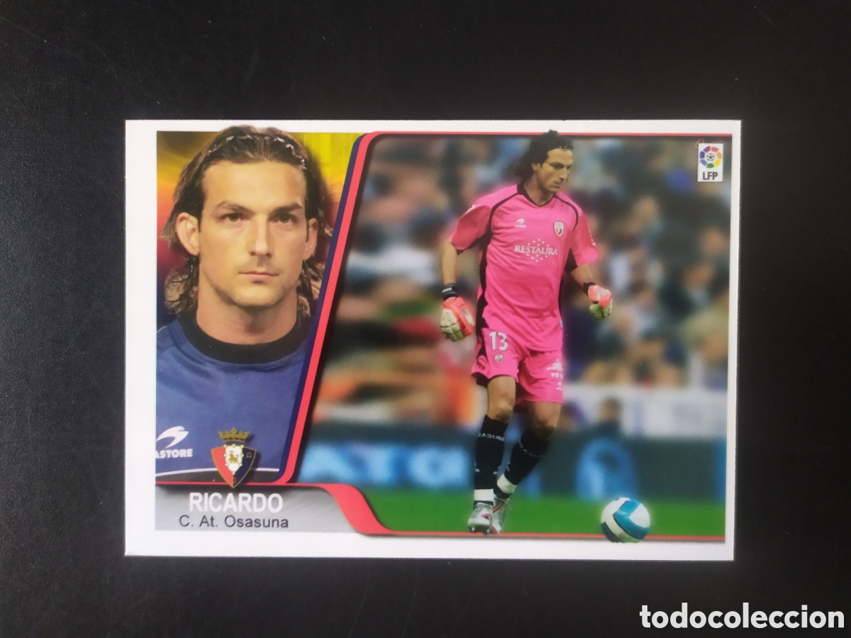 Cromos de F&uacute;tbol: Mundicromo ediciones estadio 2007 2008 07 08 Ricardo n&deg; 237 Osasuna