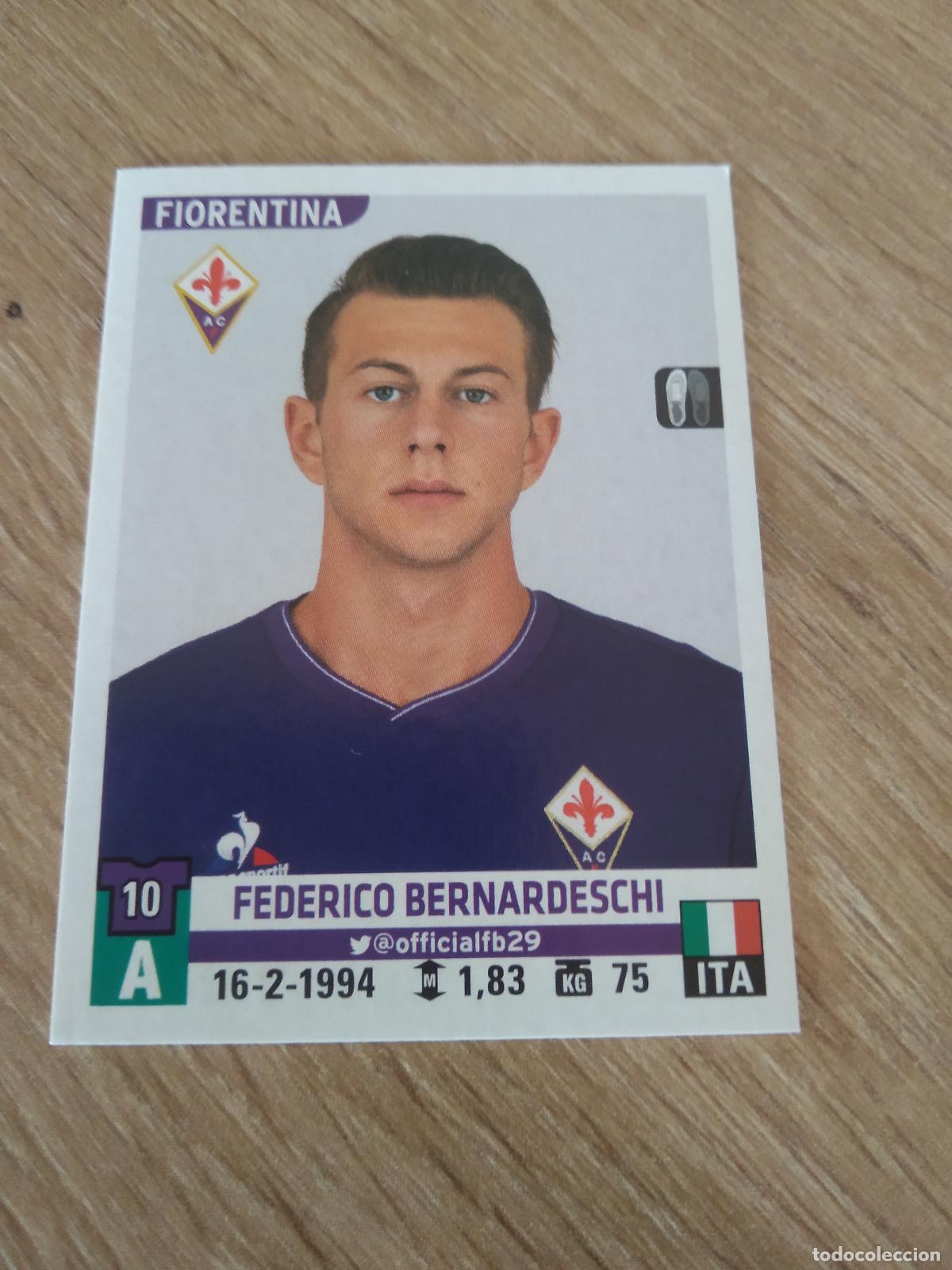 Cromos de Futebol: 172 BERNARDESCHI FIORENTINA CROMO FUTBOL PANINI LIGA ITALIA 15-16 CALCIATORI 2015-2016 SERIE A