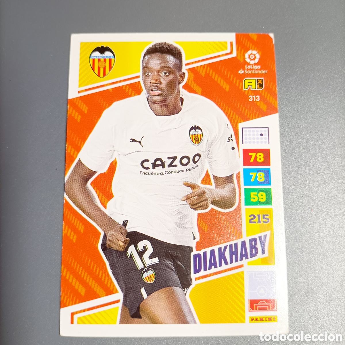 Fu&szlig;ball-Sticker: ADRENALYN. LIGA 2022-2023 (VALENCIA) №313 DIAKHABY