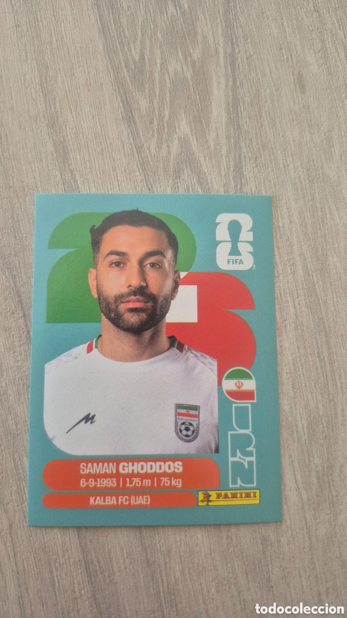 Fu&szlig;ball-Sticker: IRN12 Ghoddos FIFA World Cup
