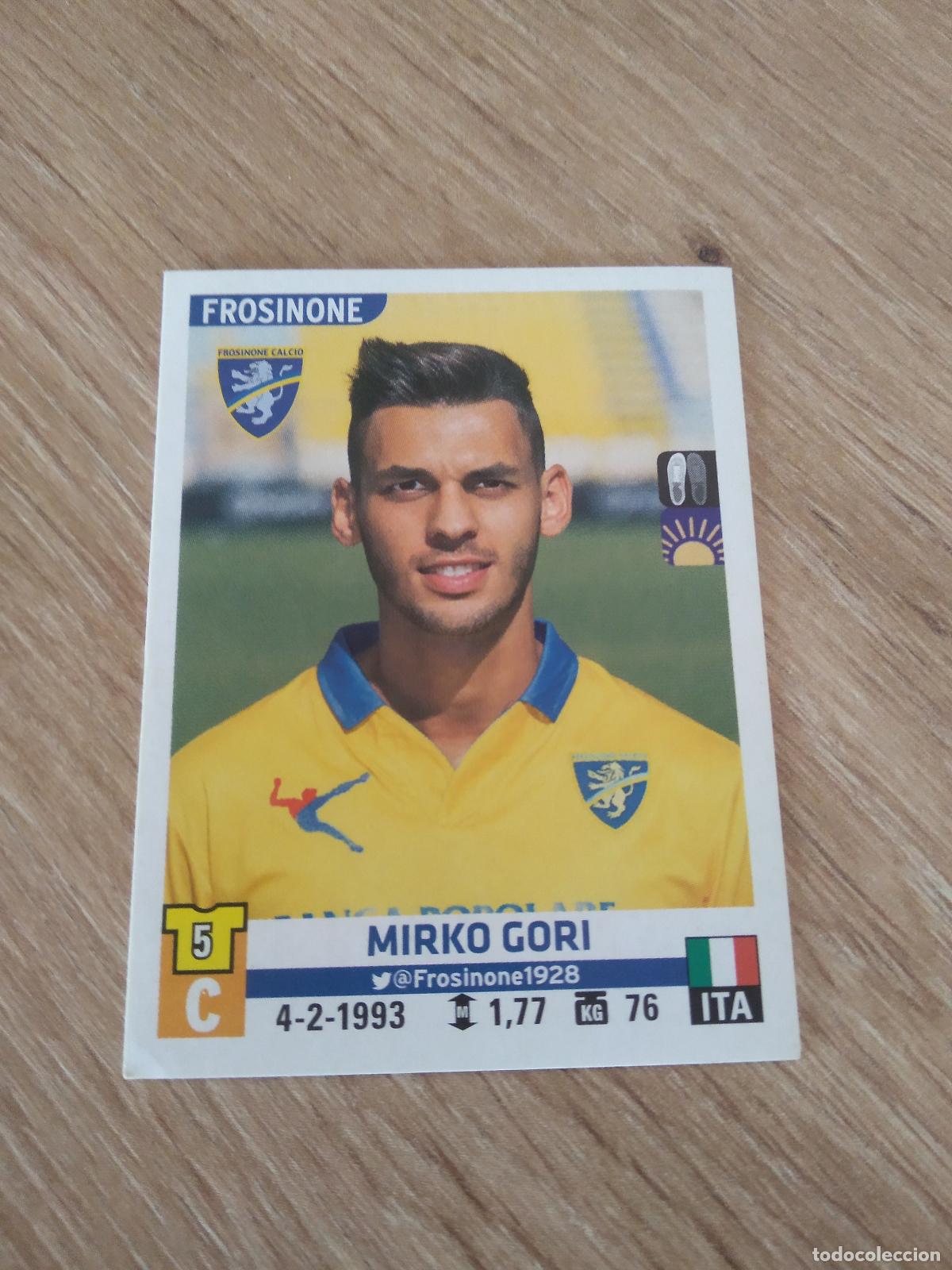 Cromos de F&uacute;tbol: 195 MIRKO GORI FROSINONE CROMO FUTBOL PANINI LIGA ITALIA 15-16 CALCIATORI 2015-2016 SERIE A