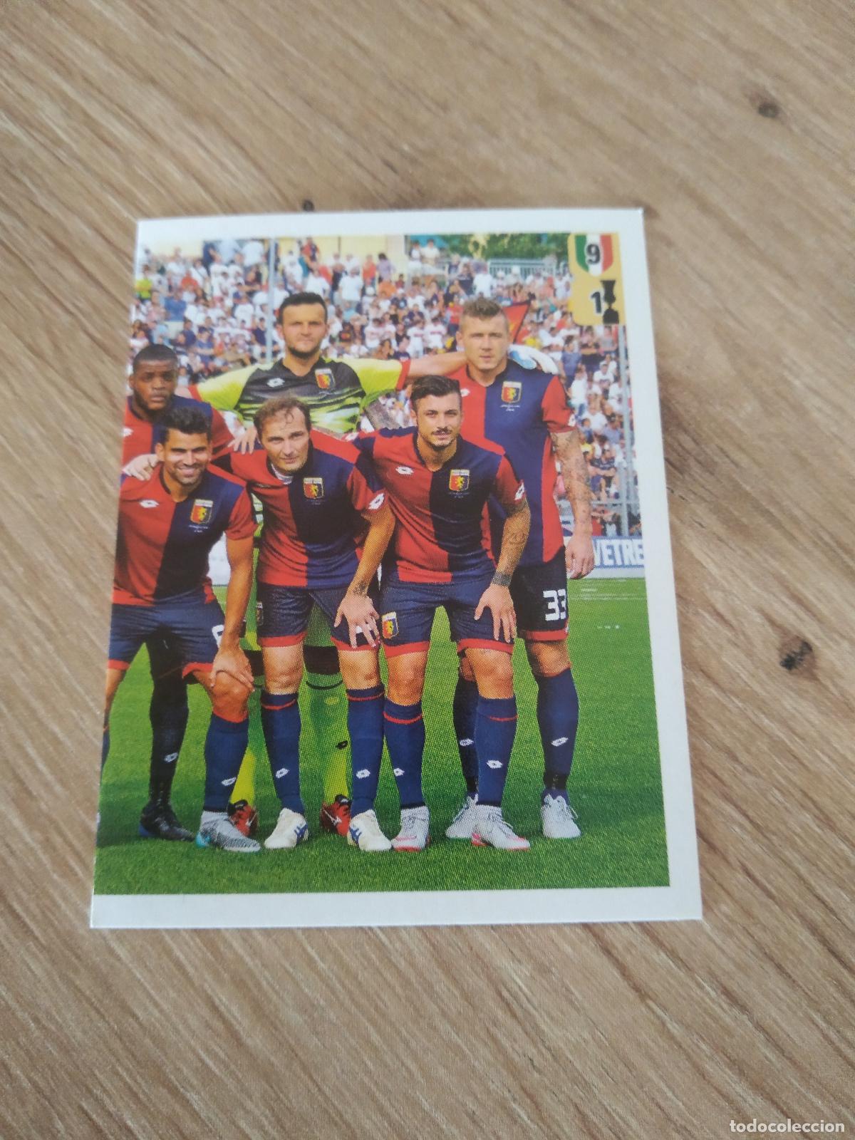Cromos de F&uacute;tbol: 212 EQUIPO PLANTILLA GENOA CROMO FUTBOL PANINI LIGA ITALIA 15-16 CALCIATORI 2015-2016 SERIE A