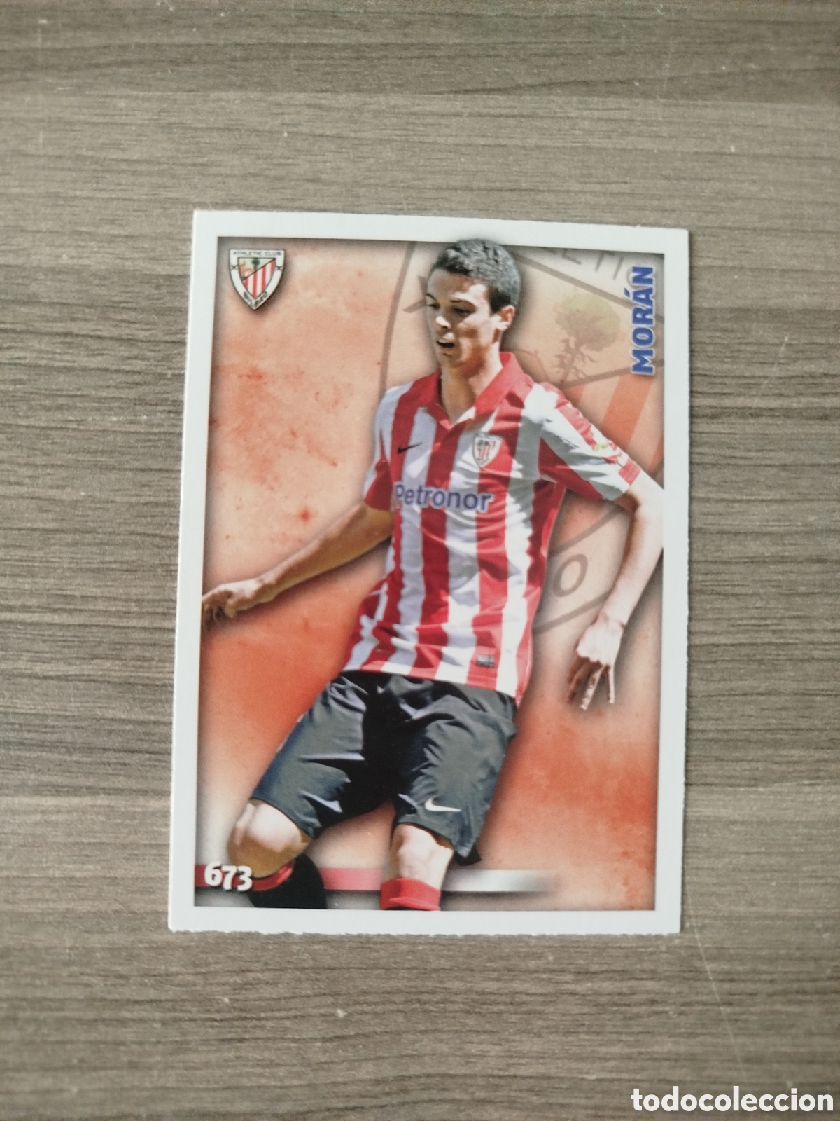 Fu&szlig;ball-Sticker: Mundicromo 2015.Athletic Club.Mor&aacute;n (N&deg;673).