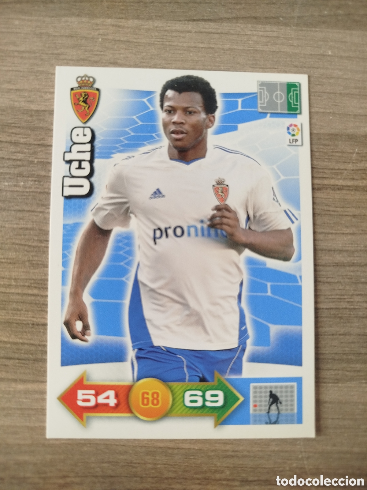 Fu&szlig;ball-Sticker: Adrenalyn 2010/11.R.Zaragoza.Uche.