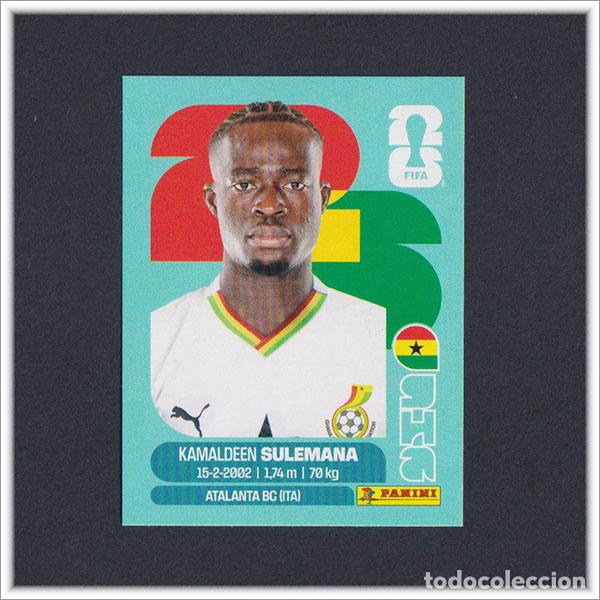 Cromos de Futebol: FIFA WORLD CUP 2026 26 MUNDIAL PANINI SULEMANA GHA 12 GHANA COLECCI&Oacute;N LIGA ALBUM STICKER