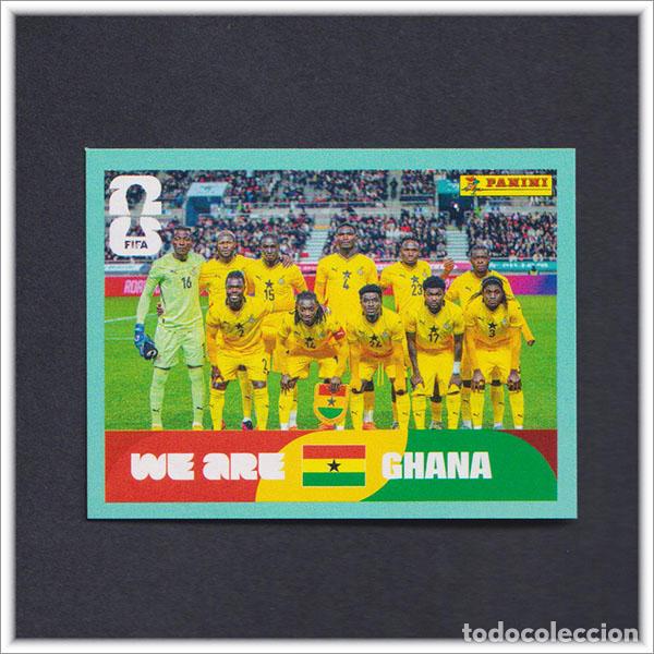 Cromos de F&uacute;tbol: FIFA WORLD CUP 2026 26 MUNDIAL PANINI EQUIPO ALINEACI&Oacute;N GHA 13 GHANA COLECCI&Oacute;N LIGA ALBUM STICKER