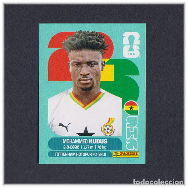 Cromos de F&uacute;tbol: FIFA WORLD CUP 2026 26 MUNDIAL PANINI KUDUS GHA 14 GHANA COLECCI&Oacute;N LIGA ALBUM STICKER