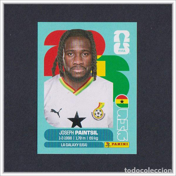 Cromos de F&uacute;tbol: FIFA WORLD CUP 2026 26 MUNDIAL PANINI PAINTSIL GHA 18 GHANA COLECCI&Oacute;N LIGA ALBUM STICKER