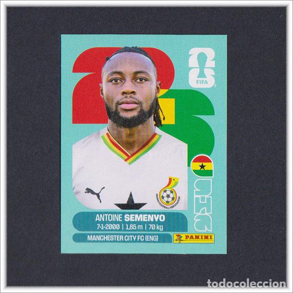 Cromos de F&uacute;tbol: FIFA WORLD CUP 2026 26 MUNDIAL PANINI SEMENYO GHA 20 GHANA COLECCI&Oacute;N LIGA ALBUM STICKER