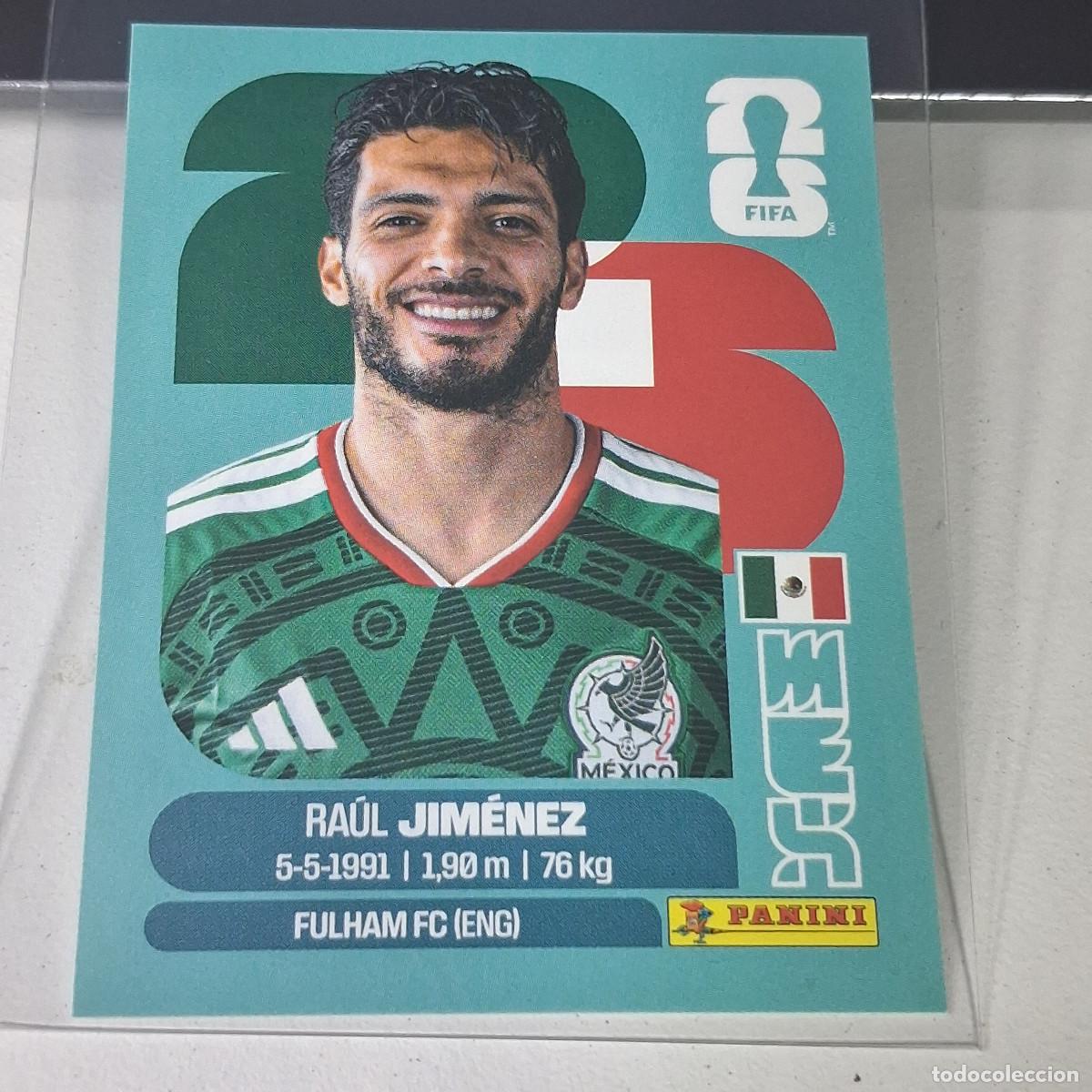 Cromos de F&uacute;tbol: B20 MEX17 RA&Uacute;L JIM&Eacute;NEZ 17 MEX M&Eacute;XICO MUNDIAL FIFA WORLD CUP 2026 STICKER PANINI