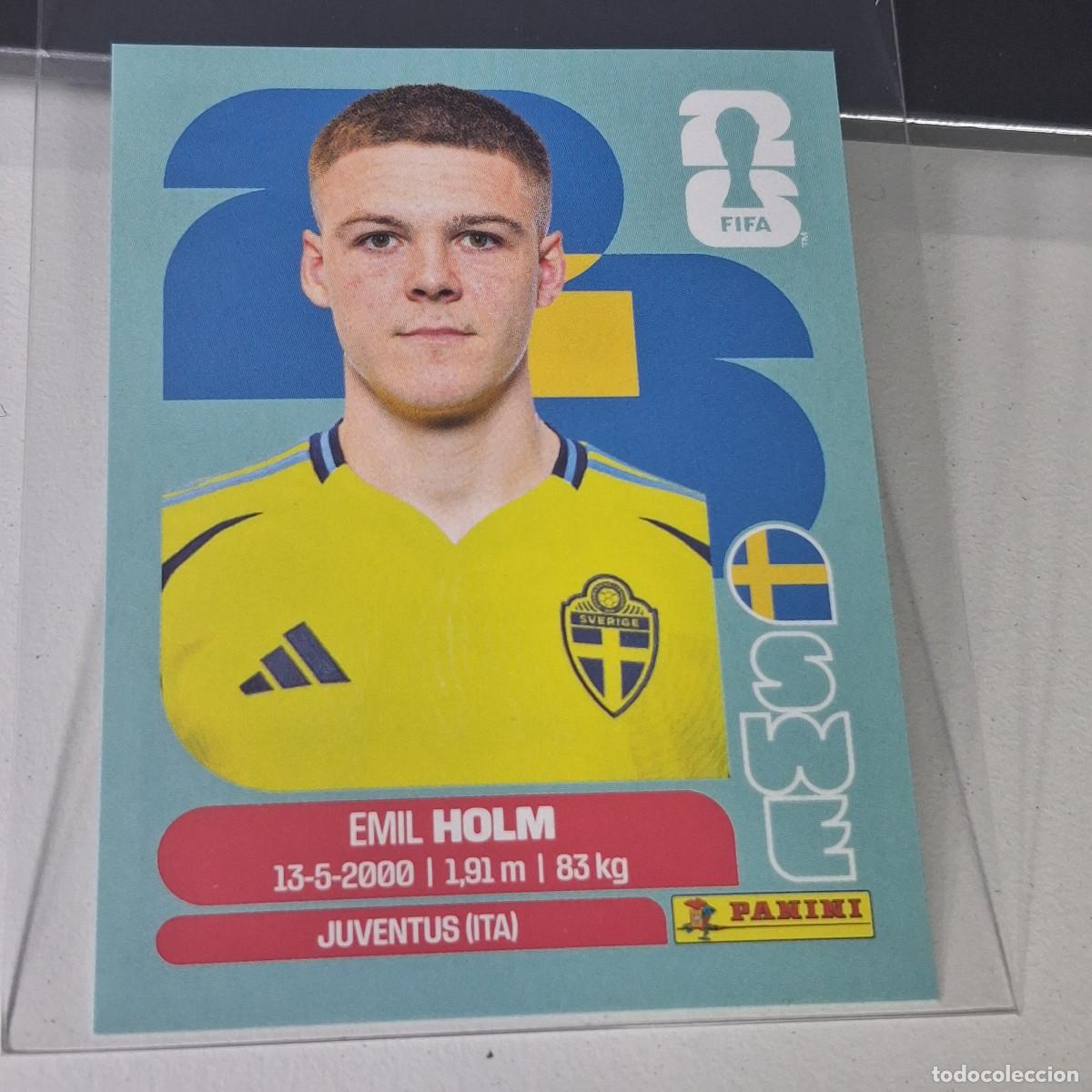 Cromos de F&uacute;tbol: B20 SWE5 EMIL HOLM 5 SUECIA SWEDEN SWE MUNDIAL FIFA WORLD CUP 2026 STICKER PANINI