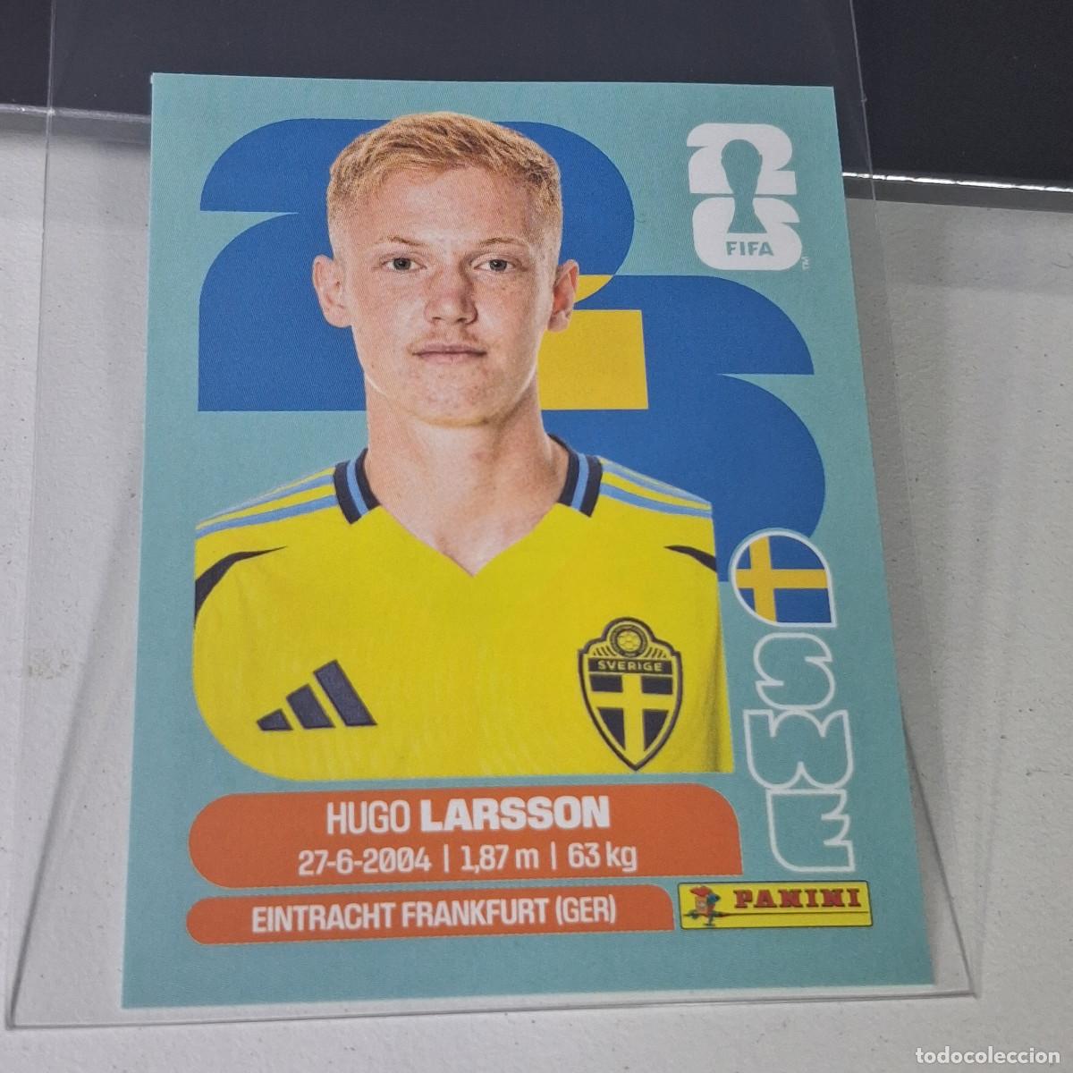 Cromos de F&uacute;tbol: B20 SWE9 HUGO LARSSON 9 SUECIA SWEDEN SWE MUNDIAL FIFA WORLD CUP 2026 STICKER PANINI