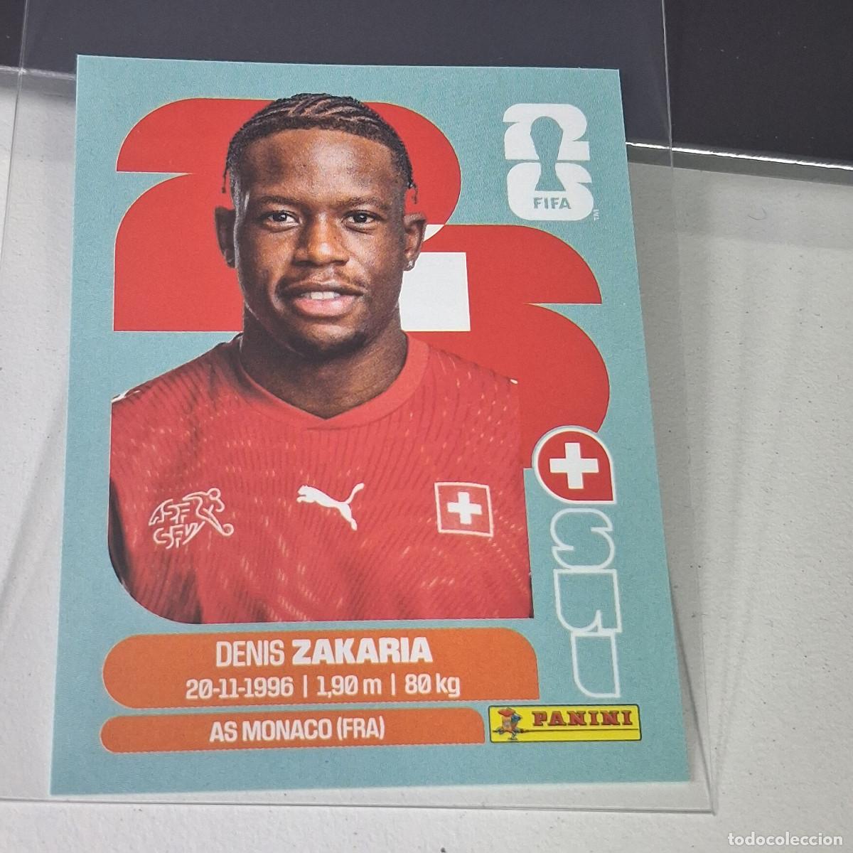 Cromos de F&uacute;tbol: B20 SUI 10 SUI10 DENIS ZAKARIA SUIZA SWITZERLAND SUI MUNDIAL FIFA WORLD CUP 2026 STICKER PANINI