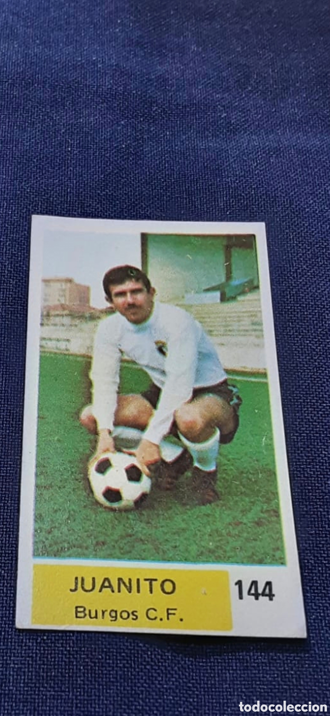 Cromos de Futebol: Juan G&oacute;mez Juanito Burgos CF