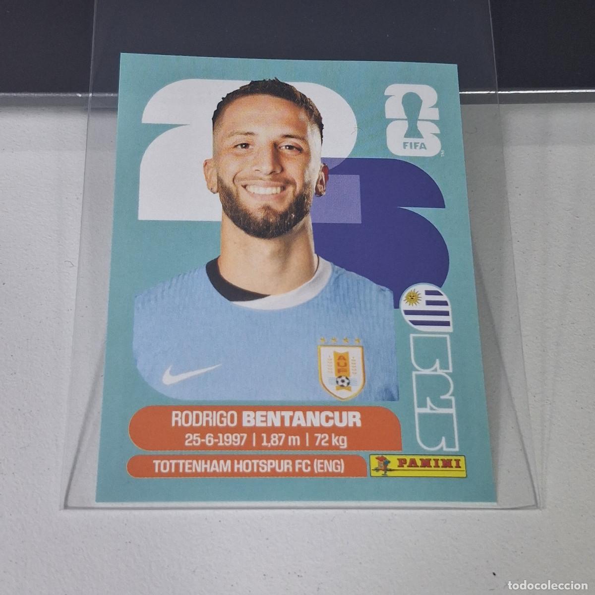 Cromos de F&uacute;tbol: B20 URU12 RODRIGO BENTANCUR 12 URUGUAY URU MUNDIAL FIFA WORLD CUP 2026 STICKER PANINI
