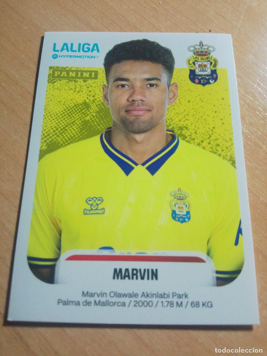 Cromos de Futebol: 253 MARVIN DE LAS PALMAS 2&ordf; DIVISION HYPERMOTION 25 26 PANINI 2025 2026 NUEVO