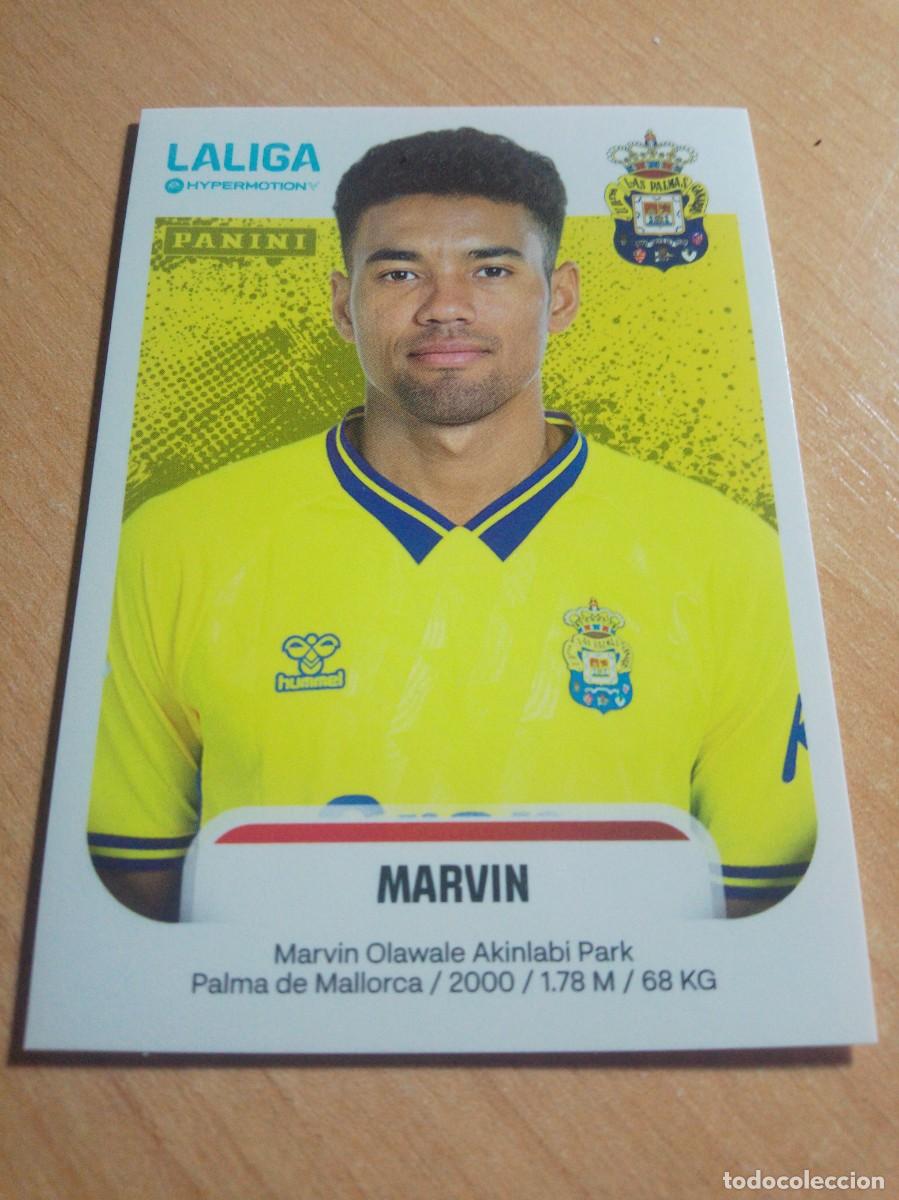 Cromos de Futebol: 253 MARVIN DE LAS PALMAS 2&ordf; DIVISION HYPERMOTION 25 26 PANINI 2025 2026 NUEVO