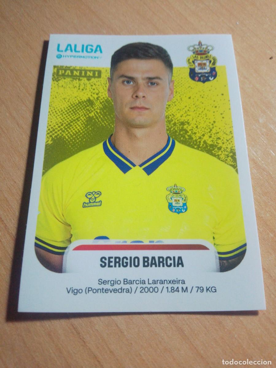 Cromos de Futebol: 254 SERGIO BARCIA DE LAS PALMAS 2&ordf; DIVISION HYPERMOTION 25 26 PANINI 2025 2026 NUEVO