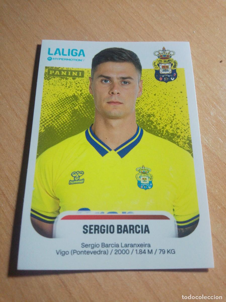 Cromos de Futebol: 254 SERGIO BARCIA DE LAS PALMAS 2&ordf; DIVISION HYPERMOTION 25 26 PANINI 2025 2026 NUEVO