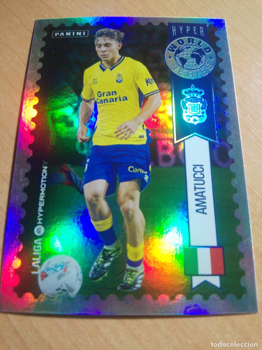 Football Stickers: 439 AMATO WORLD SHOW DE LAS PALMAS 2&ordf; DIVISION HYPERMOTION 25 26 PANINI 2025 2026 NUEVO