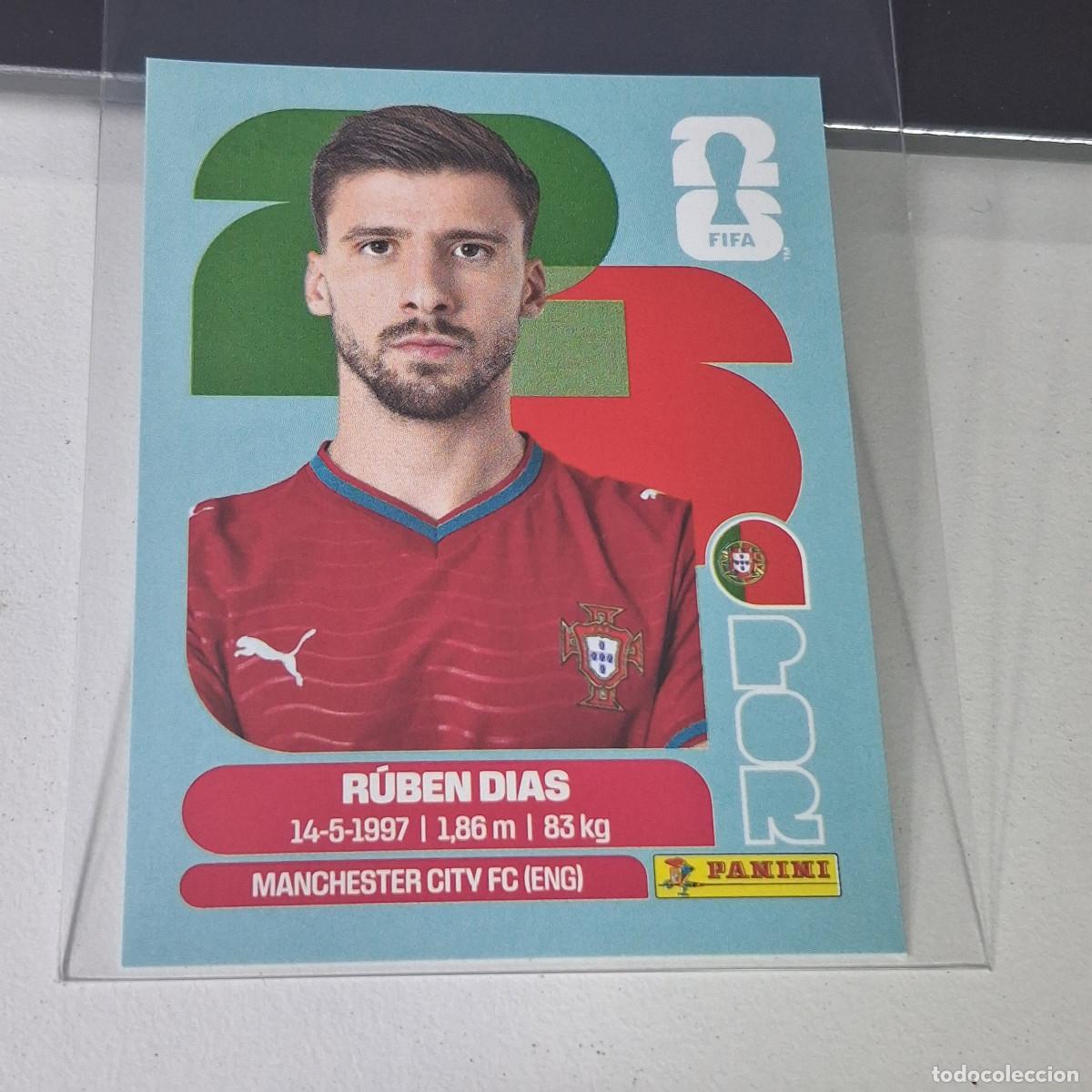 Cromos de F&uacute;tbol: B20 POR4 R&Uacute;BEN DIAS 4 PORTUGAL POR MUNDIAL FIFA WORLD CUP 2026 STICKER PANINI