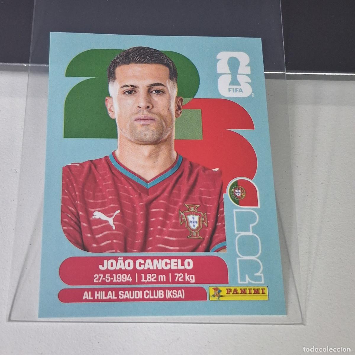 Cromos de F&uacute;tbol: B20 POR5 JO&Atilde;O CANCELO 5 PORTUGAL POR MUNDIAL FIFA WORLD CUP 2026 STICKER PANINI