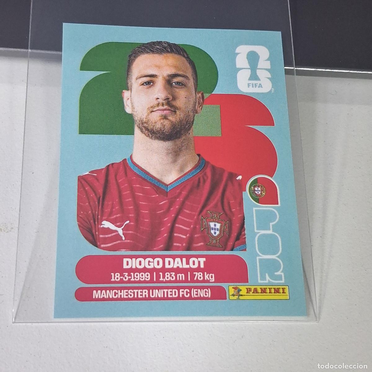 Cromos de F&uacute;tbol: B20 POR6 DIOGO DALOT 6 PORTUGAL POR MUNDIAL FIFA WORLD CUP 2026 STICKER PANINI