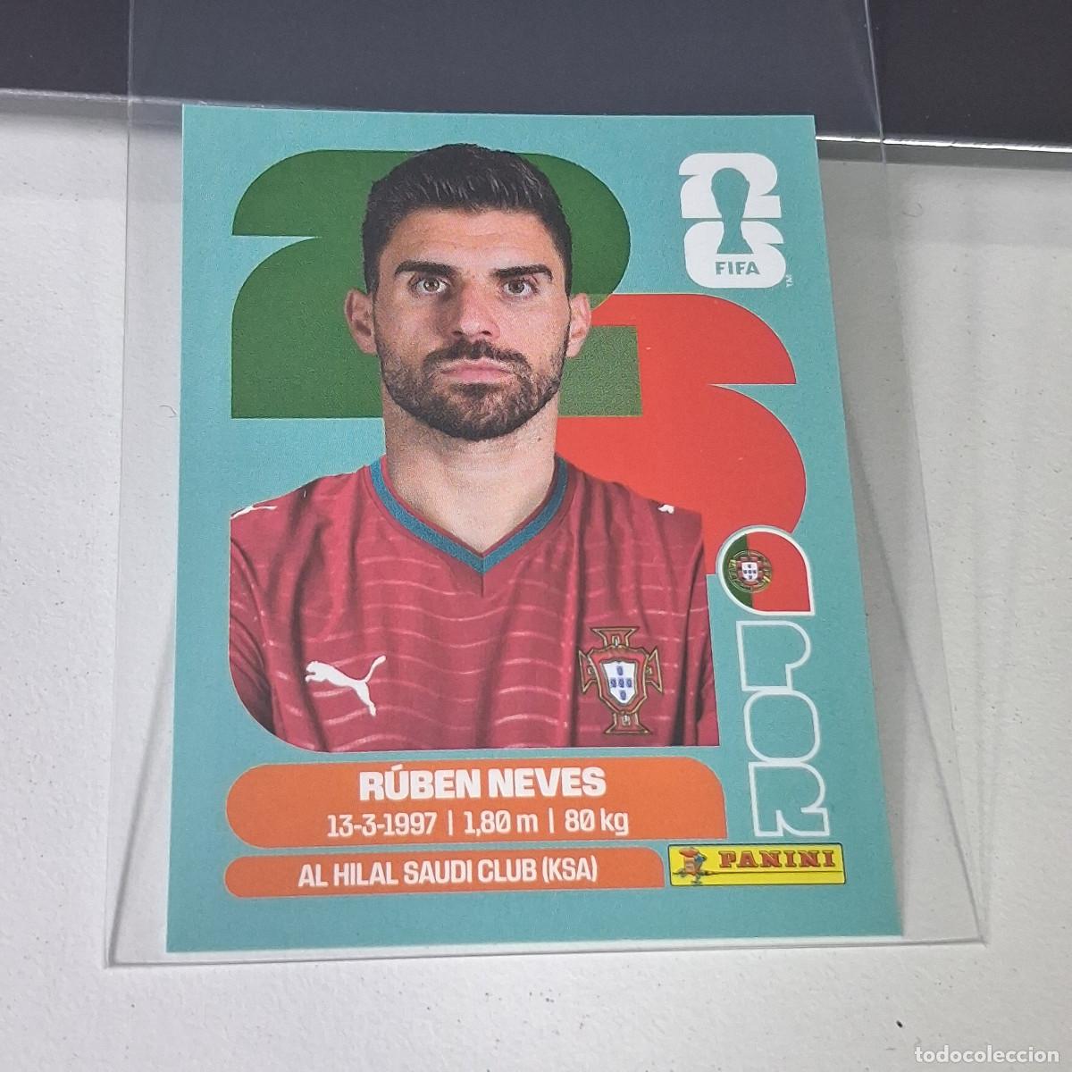 Cromos de F&uacute;tbol: B20 POR11 R&Uacute;BEN NEVES 11 PORTUGAL POR MUNDIAL FIFA WORLD CUP 2026 STICKER PANINI