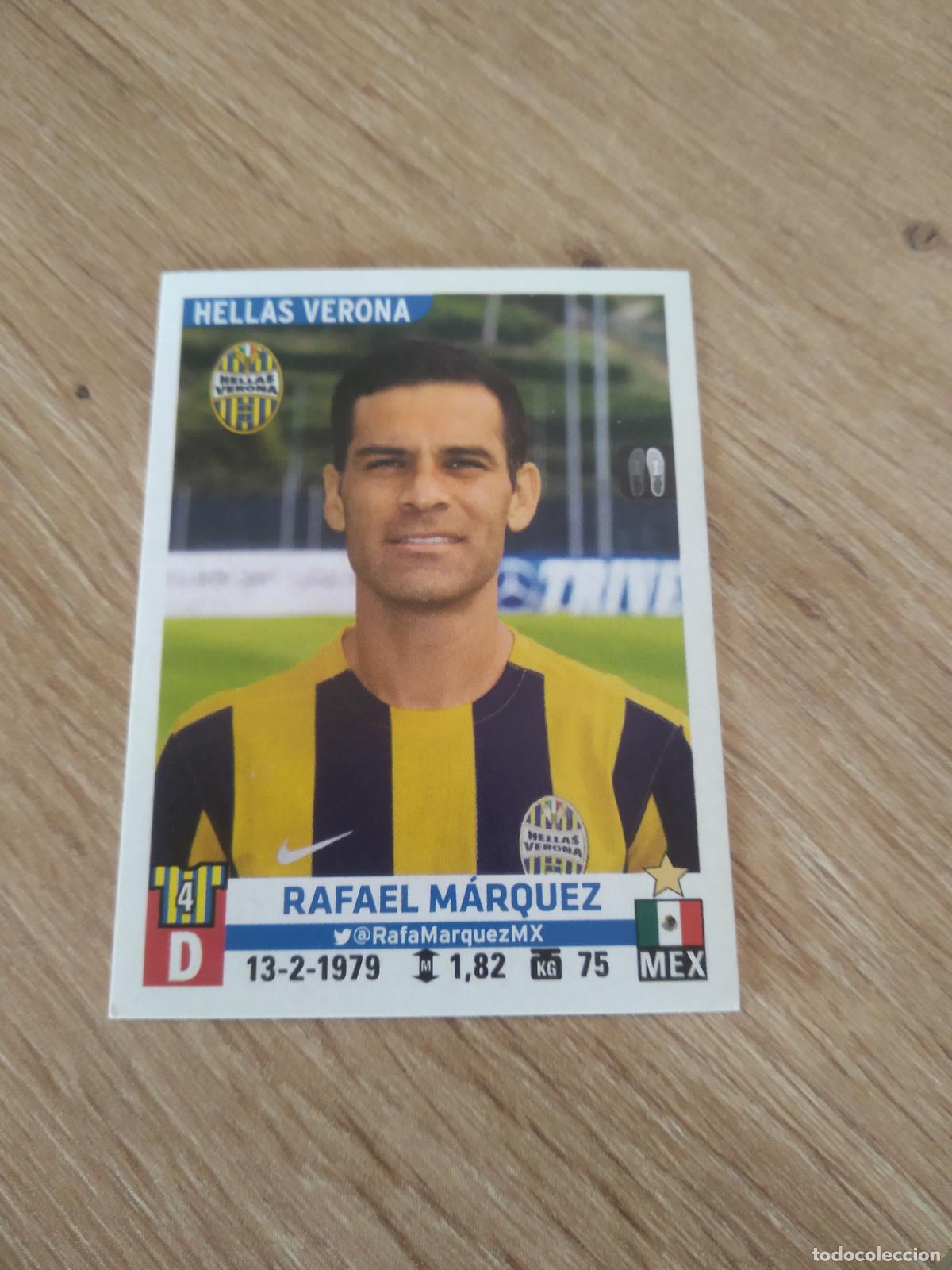 Figurine di Calcio: 244 RAFA MARQUEZ HELLAS VERONA CROMO FUTBOL PANINI LIGA ITALIA 15-16 CALCIATORI 2015-2016 SERIE A