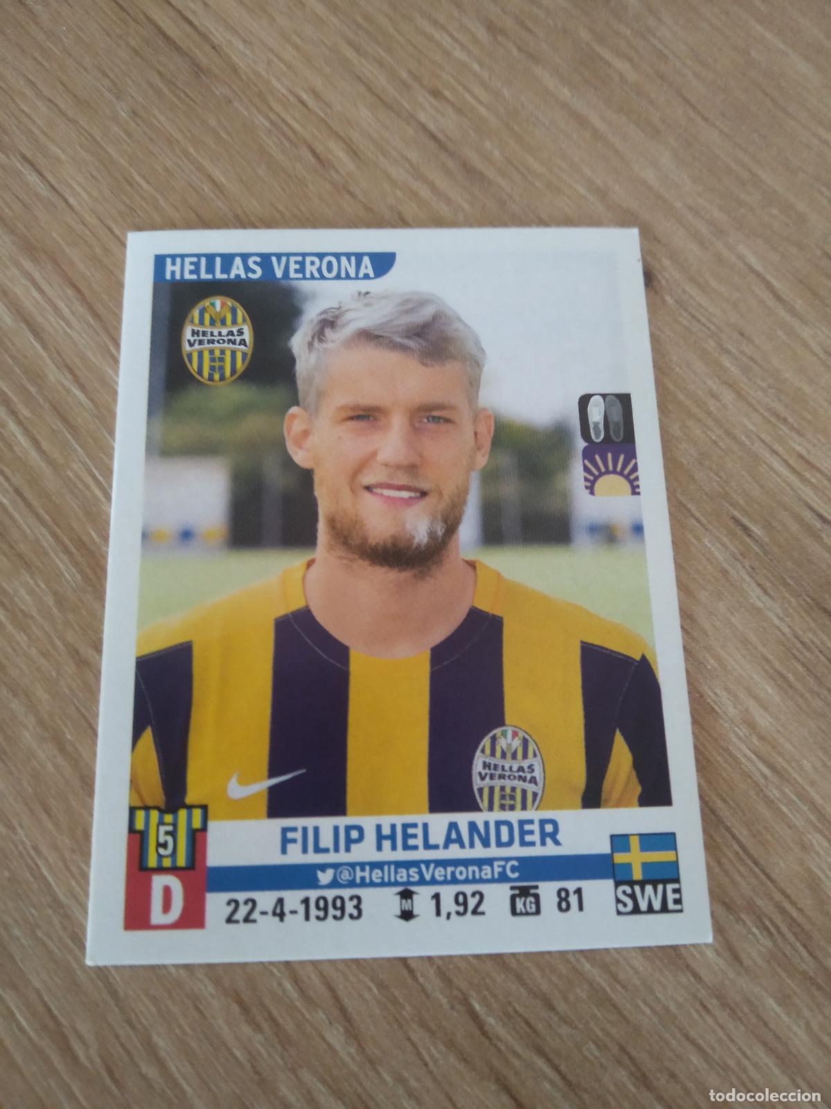 Figurine di Calcio: 246 FILIP HELANDER HELLAS VERONA CROMO FUTBOL PANINI LIGA ITALIA 15-16 CALCIATORI 2015-2016 SERIE A