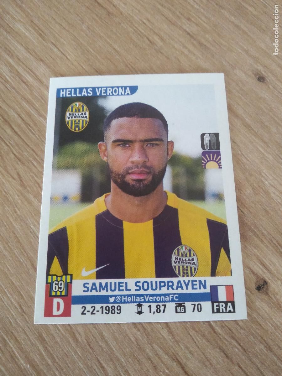Figurine di Calcio: 249 SOUPRAYEN HELLAS VERONA CROMO FUTBOL PANINI LIGA ITALIA 15-16 CALCIATORI 2015-2016 SERIE A