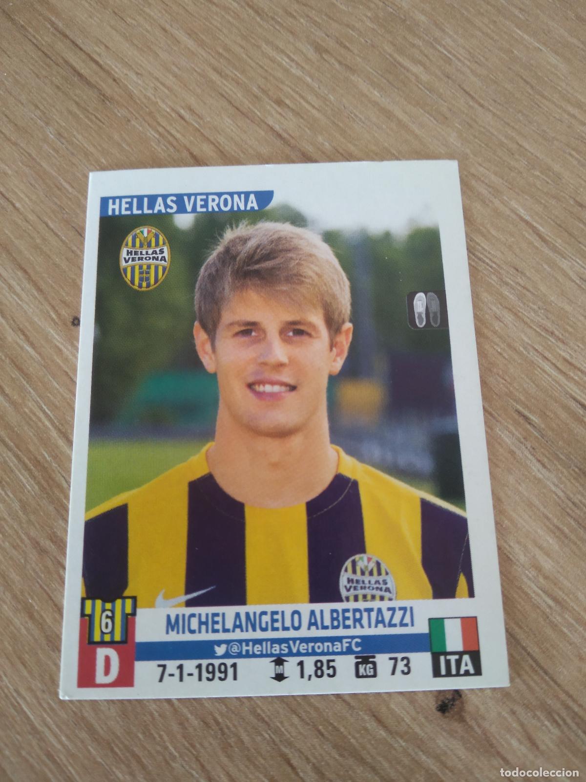 Figurine di Calcio: 250 ALBERTAZZI HELLAS VERONA CROMO FUTBOL PANINI LIGA ITALIA 15-16 CALCIATORI 2015-2016 SERIE A