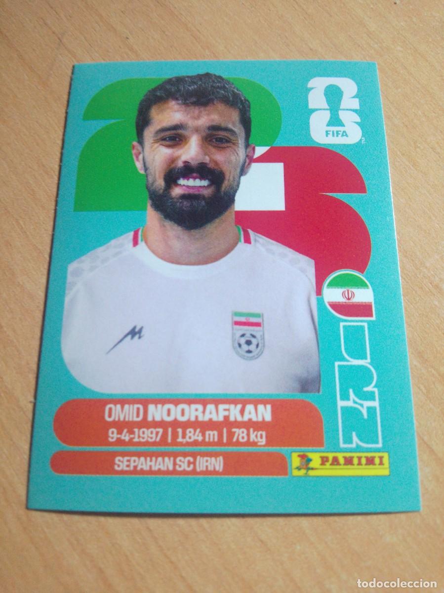 Figurine di Calcio: IRN 14 NOORAFKAN IRAN MUNDIAL FIFA WORLD CUP 2026 26 PANINI STICKERS NUEVO