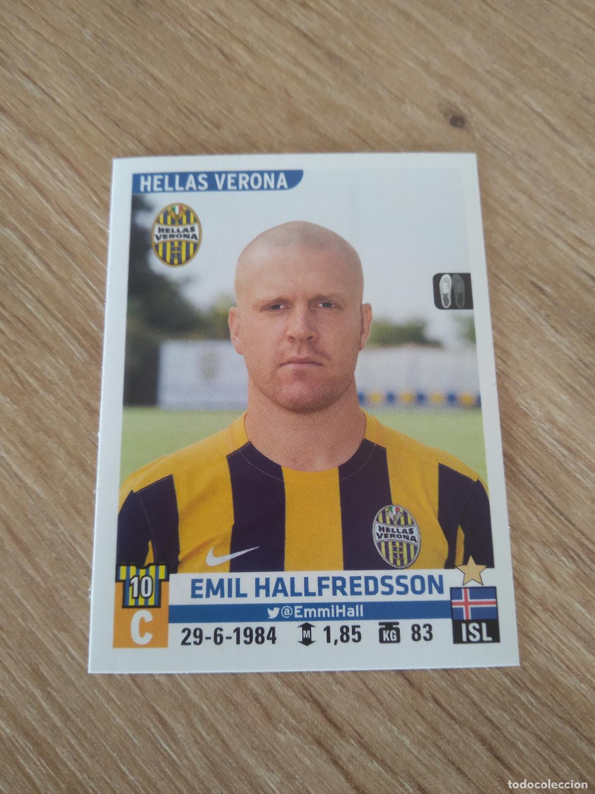 Figurine di Calcio: 255 HALLFREDSSON HELLAS VERONA CROMO FUTBOL PANINI LIGA ITALIA 15-16 CALCIATORI 2015-2016 SERIE A