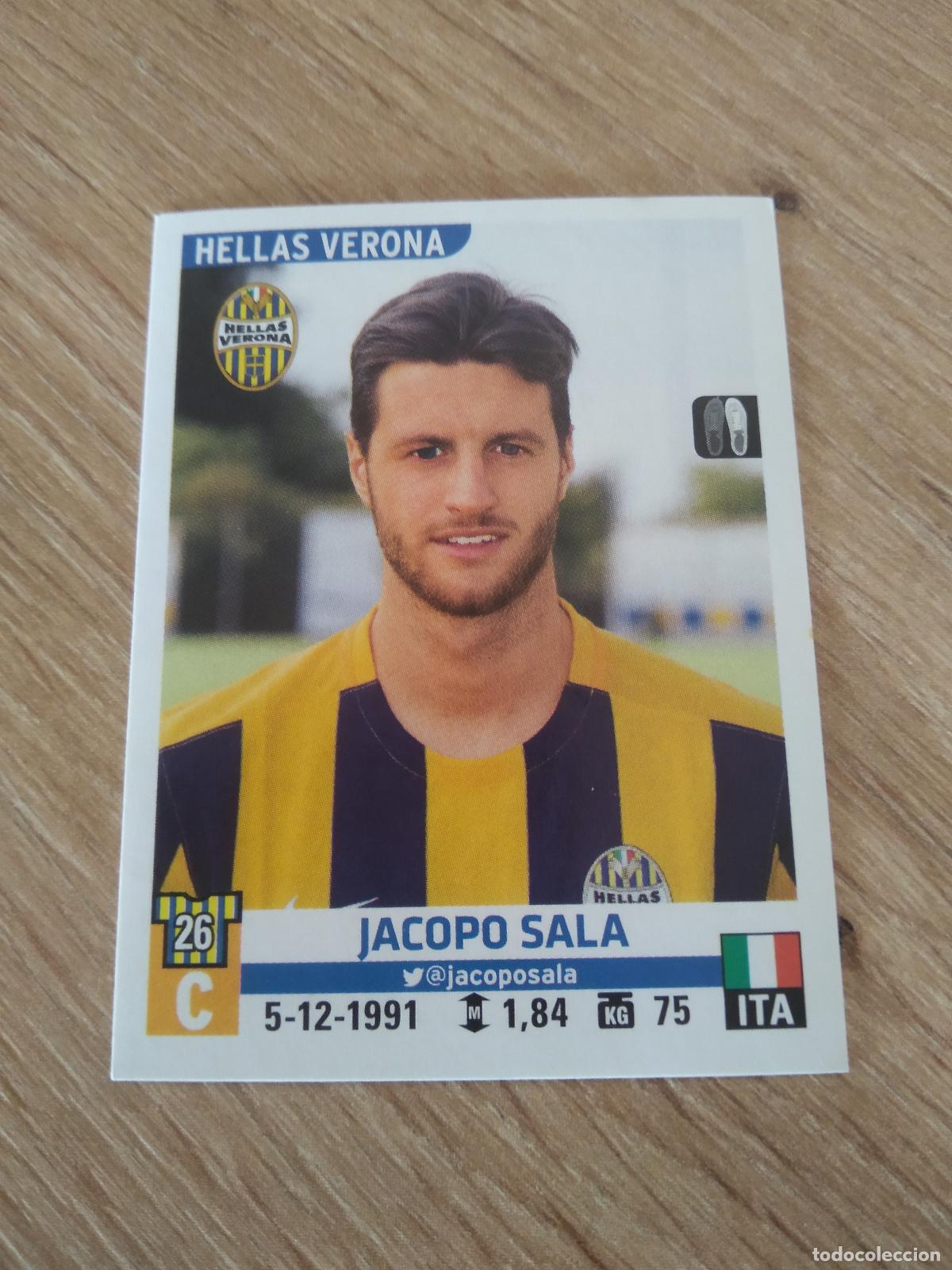 Figurine di Calcio: 257 JACOPO SALA HELLAS VERONA CROMO FUTBOL PANINI LIGA ITALIA 15-16 CALCIATORI 2015-2016 SERIE A