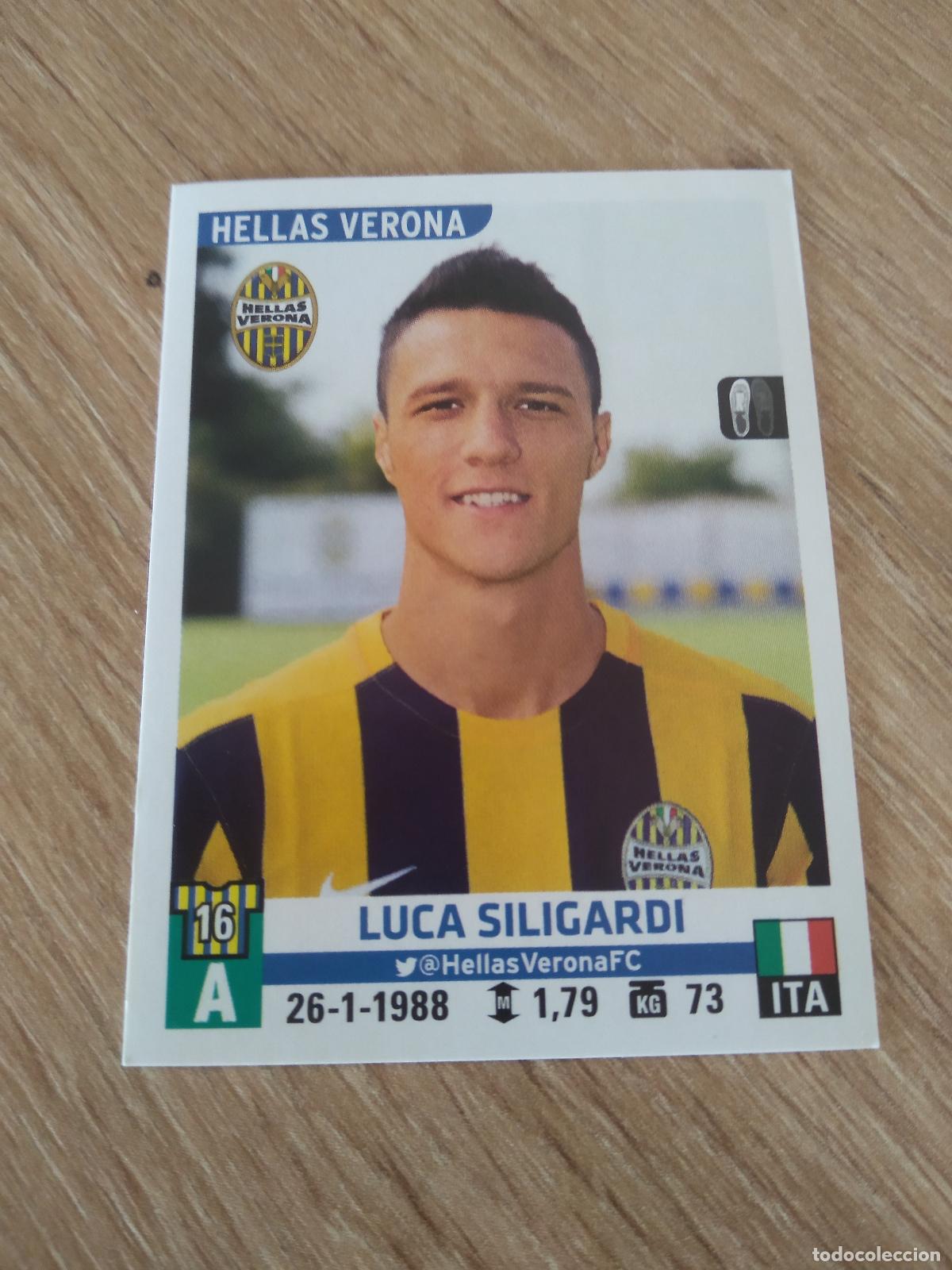 Figurine di Calcio: 260 LUCA SILIGARDI HELLAS VERONA CROMO FUTBOL PANINI LIGA ITALIA 15-16 CALCIATORI 2015-2016 SERIE A