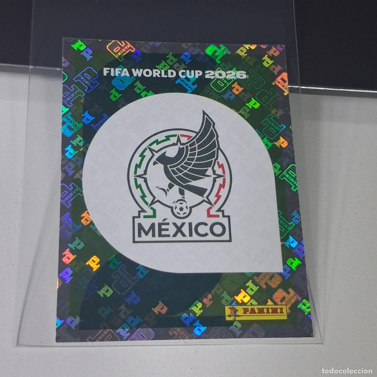 Figurine di Calcio: B20 MEX 1 MEX1 ESCUDO LOGO BADGE M&Eacute;XICO MUNDIAL FIFA WORLD CUP 2026 STICKER PANINI
