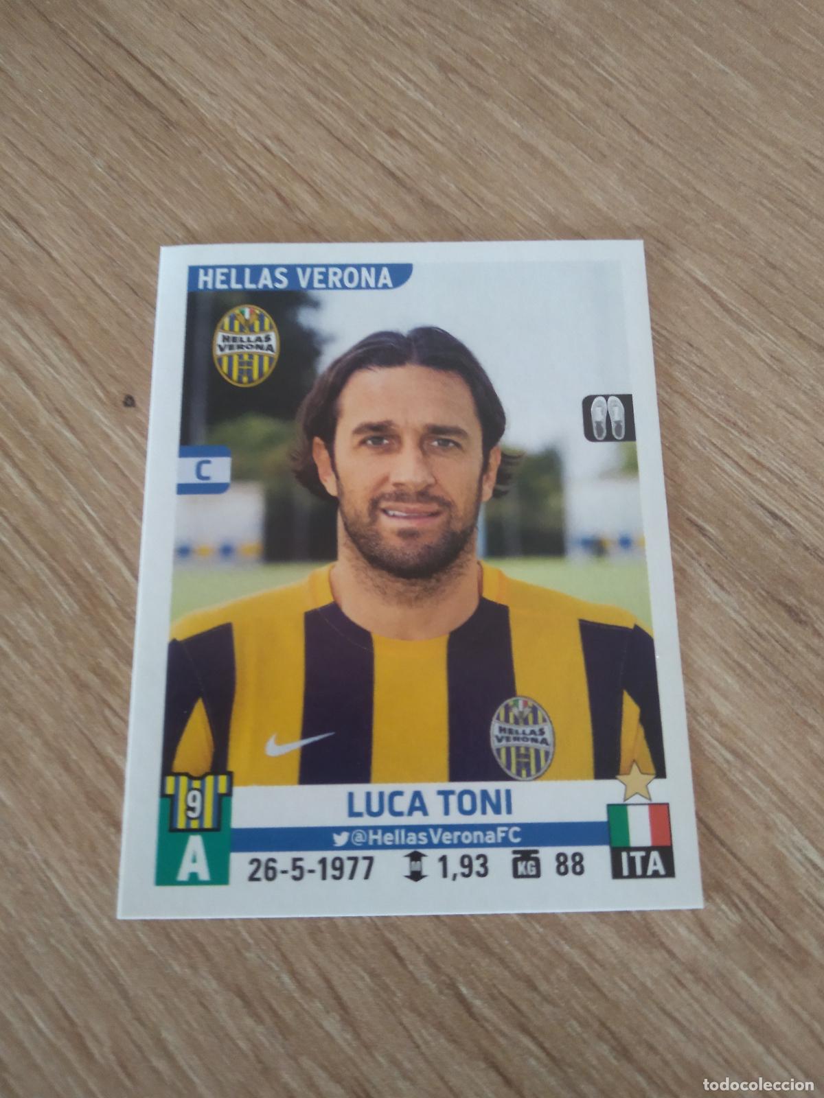 Football Stickers: 263 LUCA TONI HELLAS VERONA CROMO FUTBOL PANINI LIGA ITALIA 15-16 CALCIATORI 2015-2016 SERIE A