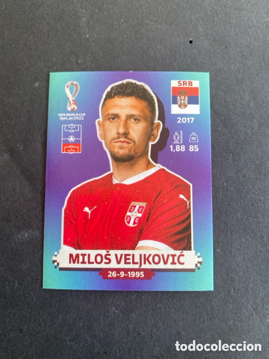Football Stickers: Cromo Mundial Qatar 2022 Serbia N* 7