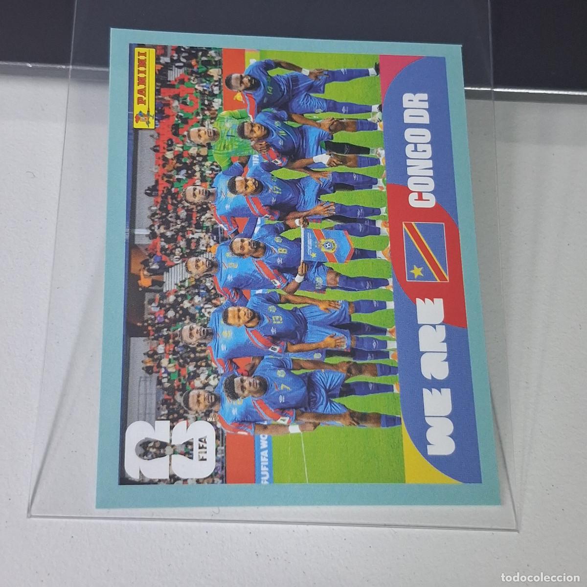 Cromos de F&uacute;tbol: B20 COD13 TEAM PHOTO EQUIPO 13 COD REPUBLICA CONGO MUNDIAL FIFA WORLD CUP 2026 STICKER PANINI